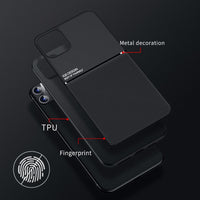 Car Holder Shockproof PU Leather Case For Apple iPhone 13 Series