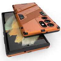 Shockproof Armor Ring Stand Back Case for Samsung Galaxy S22 Ultra Plus S21 FE