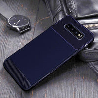 Soft On Luxury Silicone Plain Matte Silicon Half-wrapped Case For Samsung Galaxy S10
