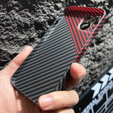 Luxury Ultra Thin Carbon Fiber Texture Matte Case for iPhone 13 11 12 Pro Max