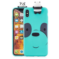 3D Kawaii Unicorn Panda Bear Silicon Shockproof Case for iPhone 11 Series