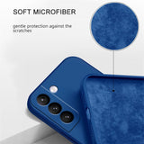 Liquid Silicone Soft Touch Ultra Thin Shockproof for Galaxy S22 Ultra Plus