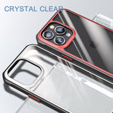 Transparent Shockproof Back Case for iPhone 13 12 11 Pro Max Mini