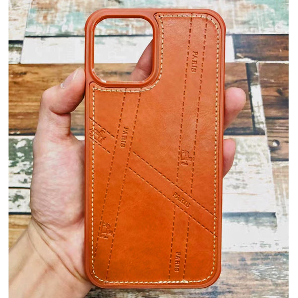 2021 Top Quality HM Luxury Design Leather Case for iPhone 12 11 Series
