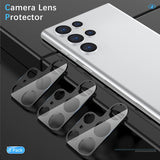 Camera Lens Protector Scratch Resistant Tempered Glass for Samsung S22 Ultra Plus