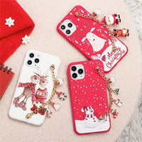 New Christmas Gift Silicone Case For iPhone 13 12 11 Series