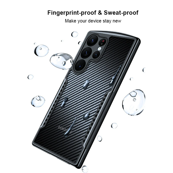 Anti Fingerprint Shockproof Case For Samsung Galaxy S23 S22 Ultra Plus