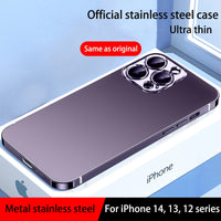 Luxury Metal Magsafe Case for iPhone 14 13 series