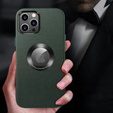Luxury Retro PU Leather Case for iPhone 13 12 Series