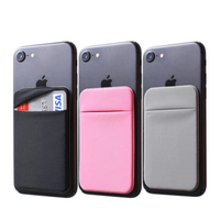 Universal Back Sticker Phone Pouch for iPhone 13 12 11 Samsung S22 S21 S20 series