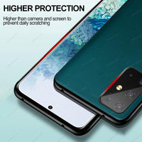 Luxury Leather Full Protection Soft Back Cover for Samsung Galaxy S20 Series