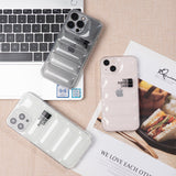 Transparent Puffer Soft Silicone Case for iPhone 13 12 11 Pro Max