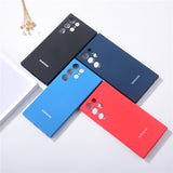 Original Soft Touch Silicone case for Samsung Galaxy S22 series