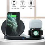 3 IN 1 QI Wireless Charger for iPhone 11 Series & Apple Watch