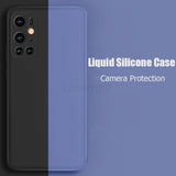 New Liquid Silicone Matte Case Soft Camera Protetction For OnePlus 9 Series