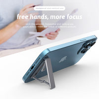 Invisible Metal Foldable Stand for Phone Case iPhone Samsung