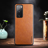 Retro Business PU Leather Case for Samsung Galaxy S20 Series