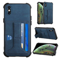 Leather Case With Bracket For iPhone 13 12 11 Series