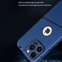 Luxury Leather Case for iPhone 13 12 11 Pro Max