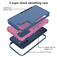 Heavy Duty Armor Hybrid Shockproof Case for Samsung Galaxy S21 Ultra Plus