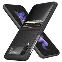 Business Leather Wallet Cards Slot Holder Case for Samsung Galaxy Z Flip 3 5G