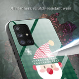 Merry Christmas Tempered Glass Case For Samsung Galaxy S20 & Note 20 Series