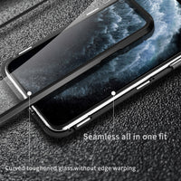 Magnetic Adsorption Metal Case Slide Protect Lens for iPhone 11 Series