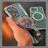 Magsafe Luxury Transparent Case for iPhone 14 13 12 series