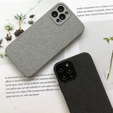 Soft Suede Leather Anti knock Full Protection Case For Apple iPhone 12 11 Series