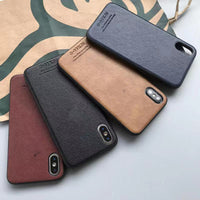 Ultra Slim Leather Case for iPhone 13 12 Series