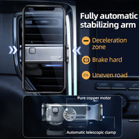 Smart Electric Locking Air Vent Car Phone Holder