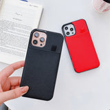 4 Card Pocket Wallet Stand Luxury Case for iPhone 12 11 Series