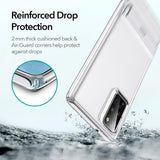 Transparent Shockproof Ultra thin Case with Metal Kickstand for Samsung Galaxy Note 20 & S20 Series