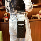 Luxury Crossbody Cellphone Pouch for iPhone Samsung Huawei