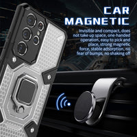 Magnetic Armor Case For Samsung S22 S21 Ultra Plus FE