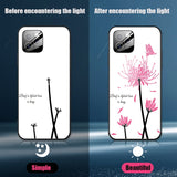 Meets Light Blooming Silicone Case for iPhone 12 11 Series