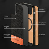 iphone 12 pro max leather case 1