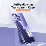 Luxury Clear Full Lens Protective Case for iPhone 14 13 12 series