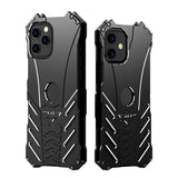 Shockproof Armor Aluminum Alloy Metal Case Batman Logo For iPhone 12 Pro Max