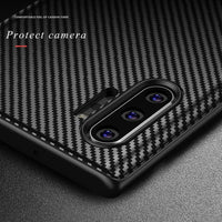 Soft TPU Carbon Fiber Ultra Thin Silicone Case for Samsung Note 10