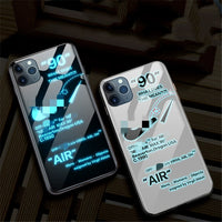 2021 Fashion Street Walker Luminous Sound Music Control Phone Case For iPhone 12 11 Series