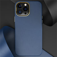 Luxury Leather Plating Case for iPhone 13 12 11 Pro Max