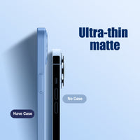 Thin Matte Magsafe Magnetic Lens Film Protection Case for iPhone 13 12 Pro Max