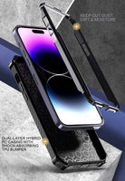 Metal Kickstand Magnetic MagSafe Heavy Duty Bumper Shockproof Case for iPhone 14 13 12 series