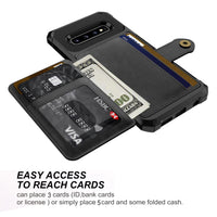 Credit Card Wallet Case for Samsung Galaxy S10 Plus S10e Note 9