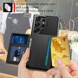 PU Leather Flip Wallet Case for S23 Ultra Plus