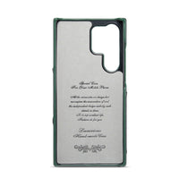 PU Leather with Build in Card Slot Holder Kickstand Case for Samsung Galaxy S23 Ultra Plus