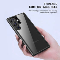 Thin HD Crystal Transparent TPU Shockproof Case for Samsung Galaxy S23 series
