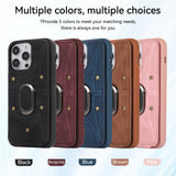 Wallet with Credit Card Holder Flip Leather Magnetic Kickstand Heavy Duty Case for iPhone 14 13 12 series