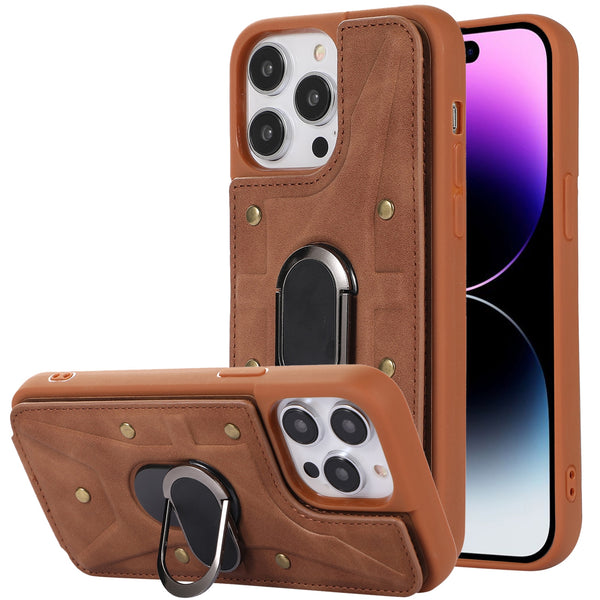 Wallet with Credit Card Holder Flip Leather Magnetic Kickstand Heavy Duty Case for iPhone 14 13 12 series